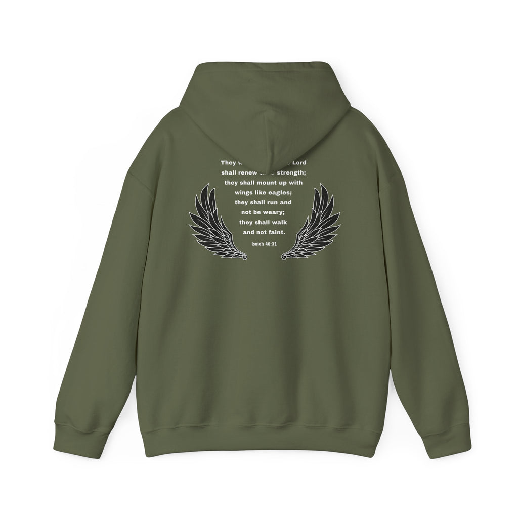 Isaiah 40:31 Gym Hoodie