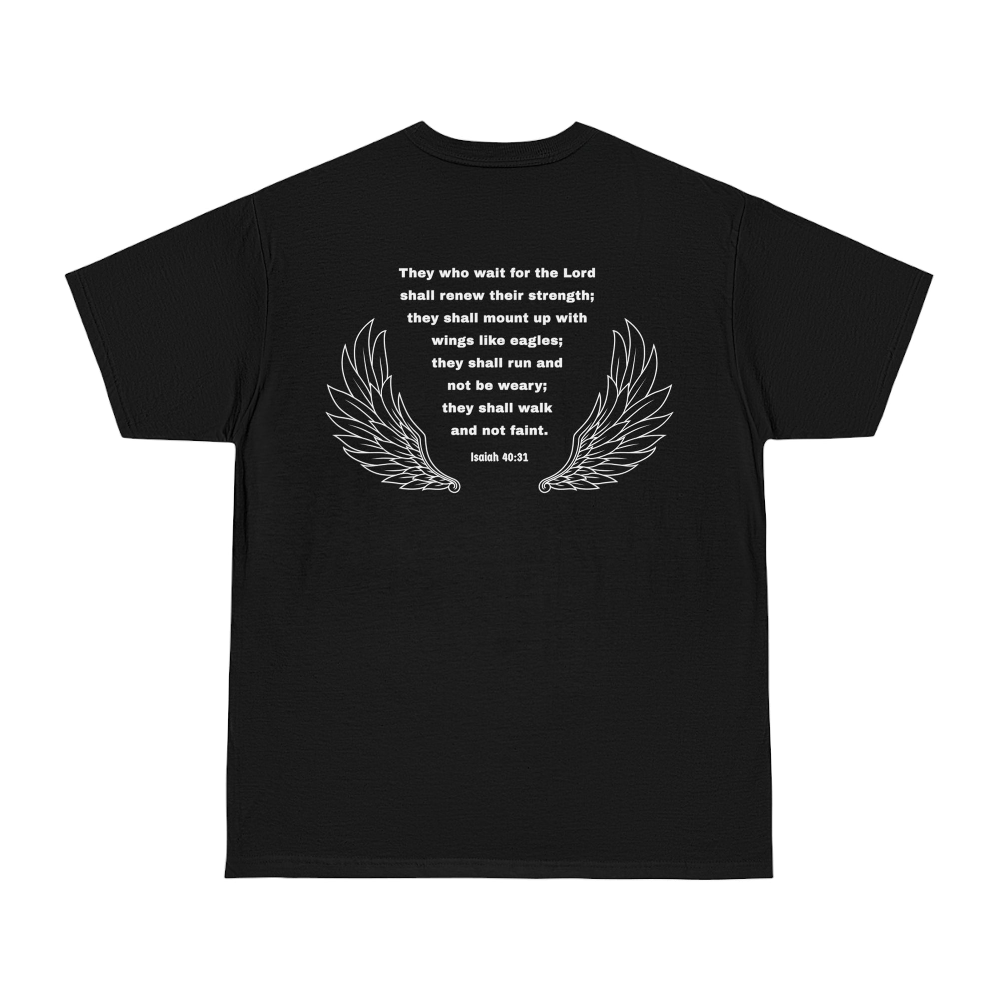 Isaiah 40:31 Oversized Gym Tee
