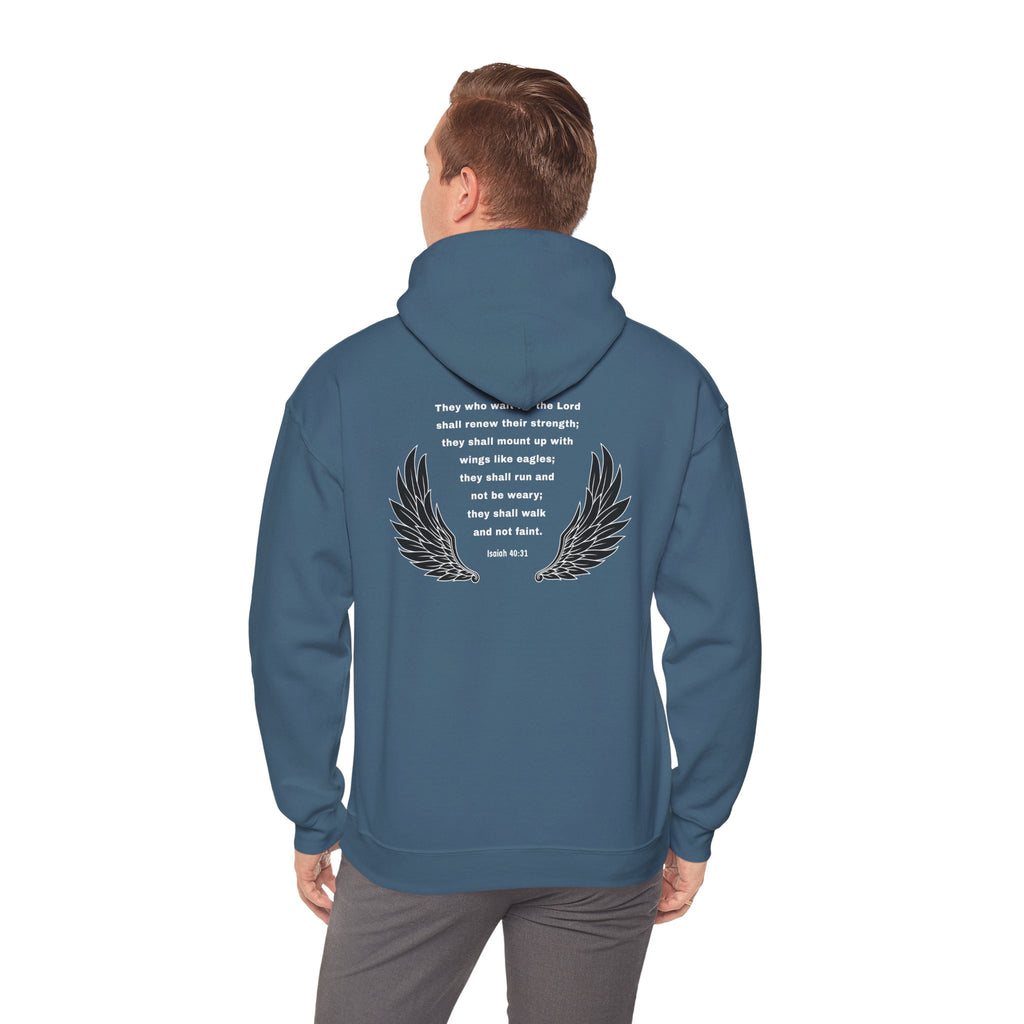 Isaiah 40:31 Gym Hoodie