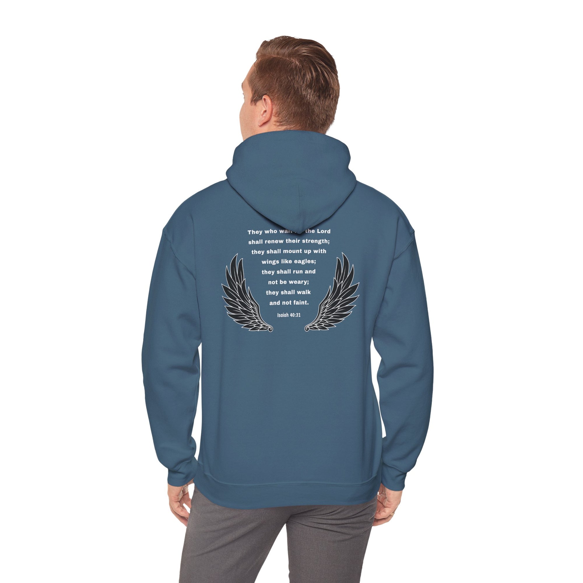 Isaiah 40:31 Gym Hoodie