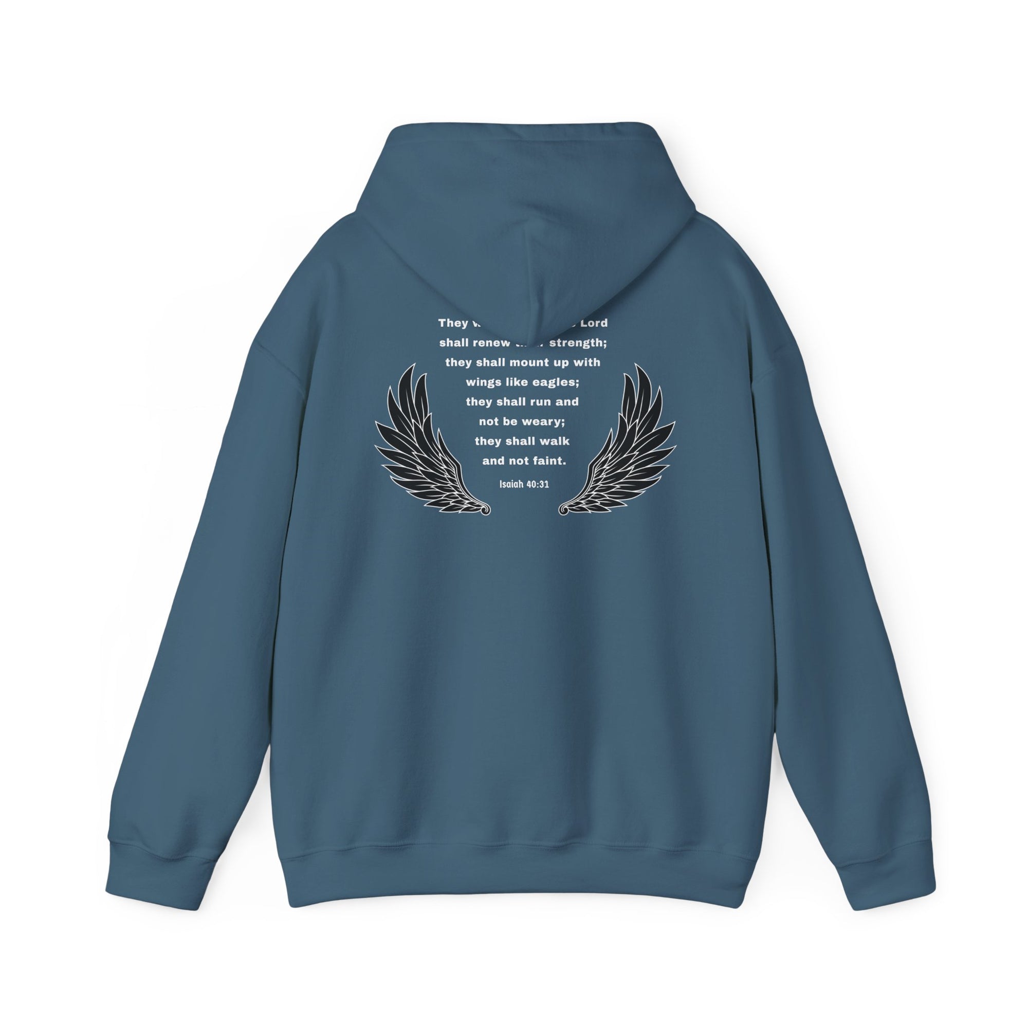 Isaiah 40:31 Gym Hoodie