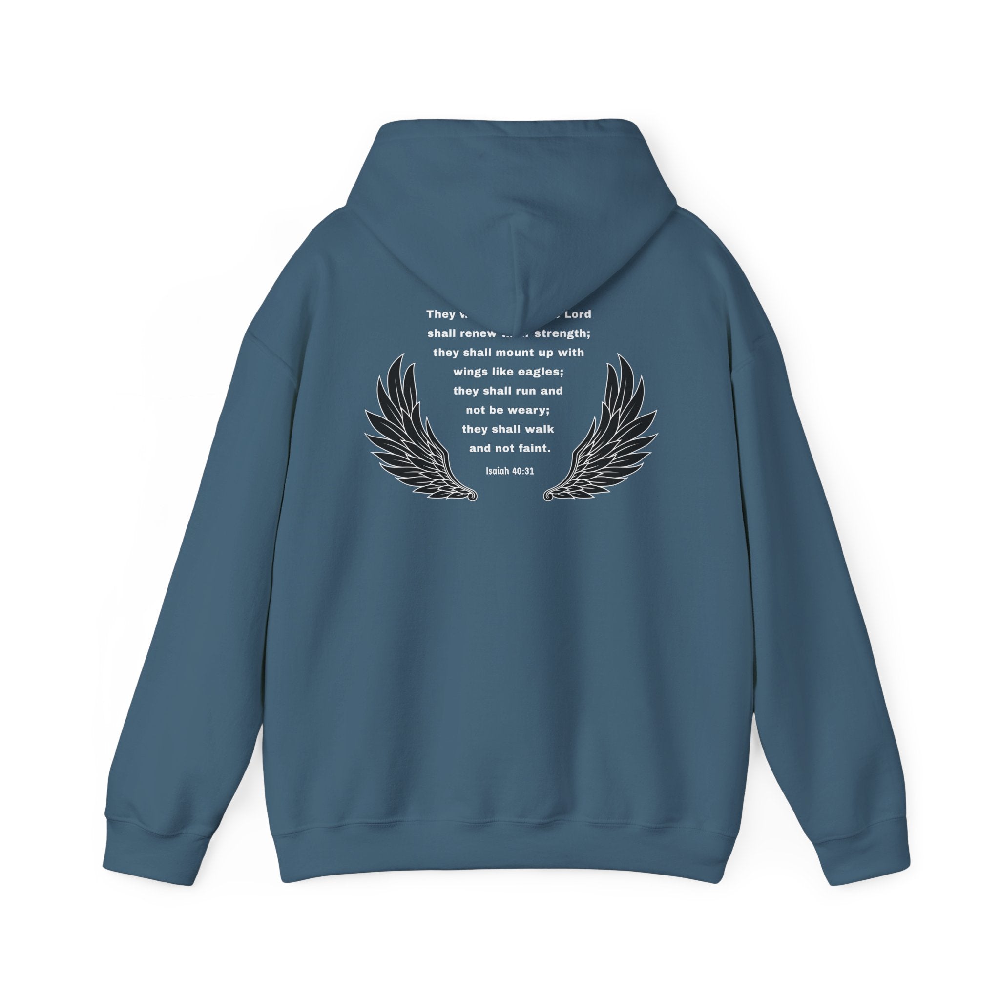 Isaiah 40:31 Gym Hoodie