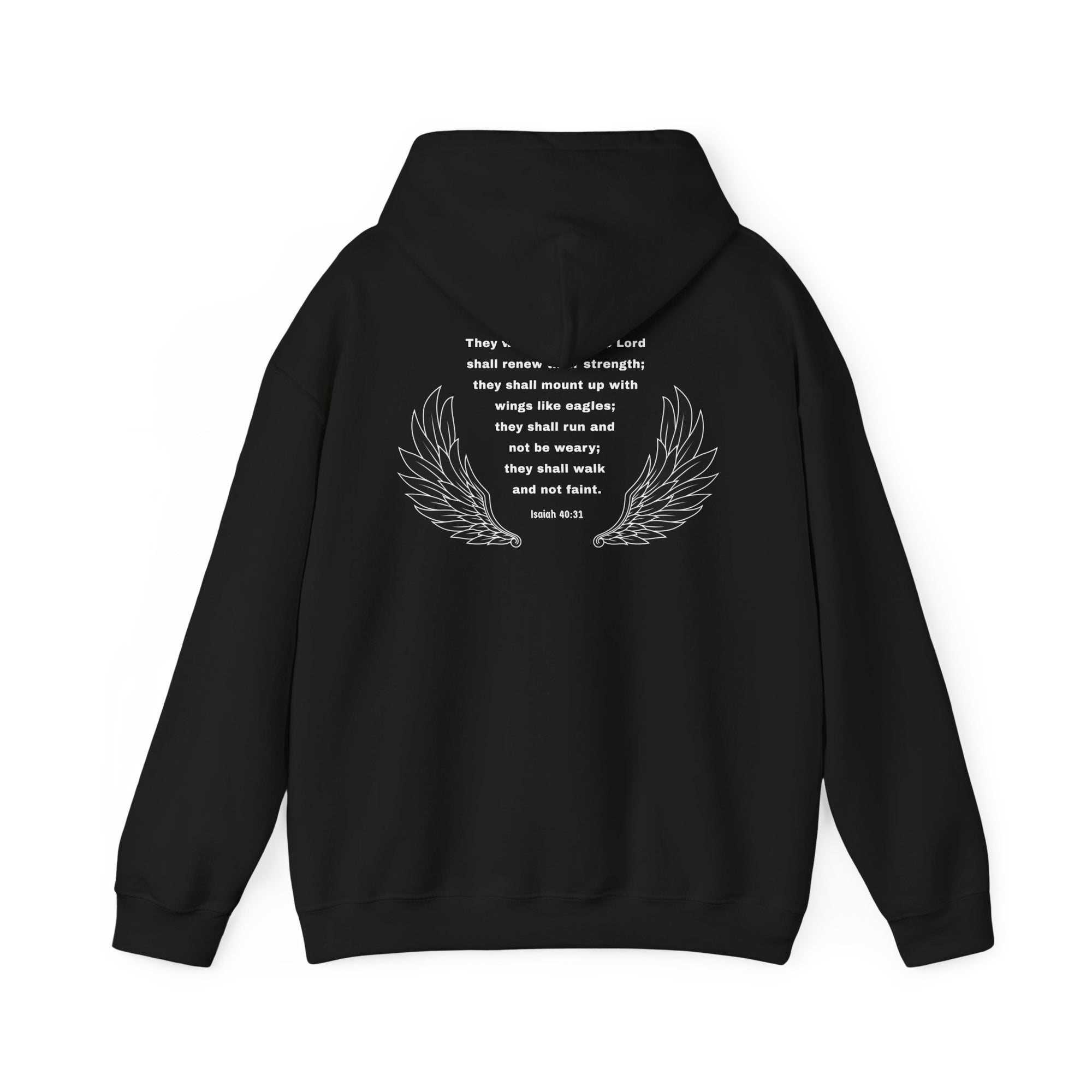 Isaiah 40:31 Gym Hoodie