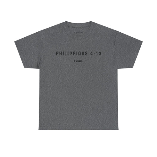 Philippians 4:13 Strength Unisex Tee