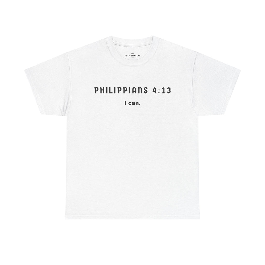 Philippians 4:13 Strength Unisex Tee