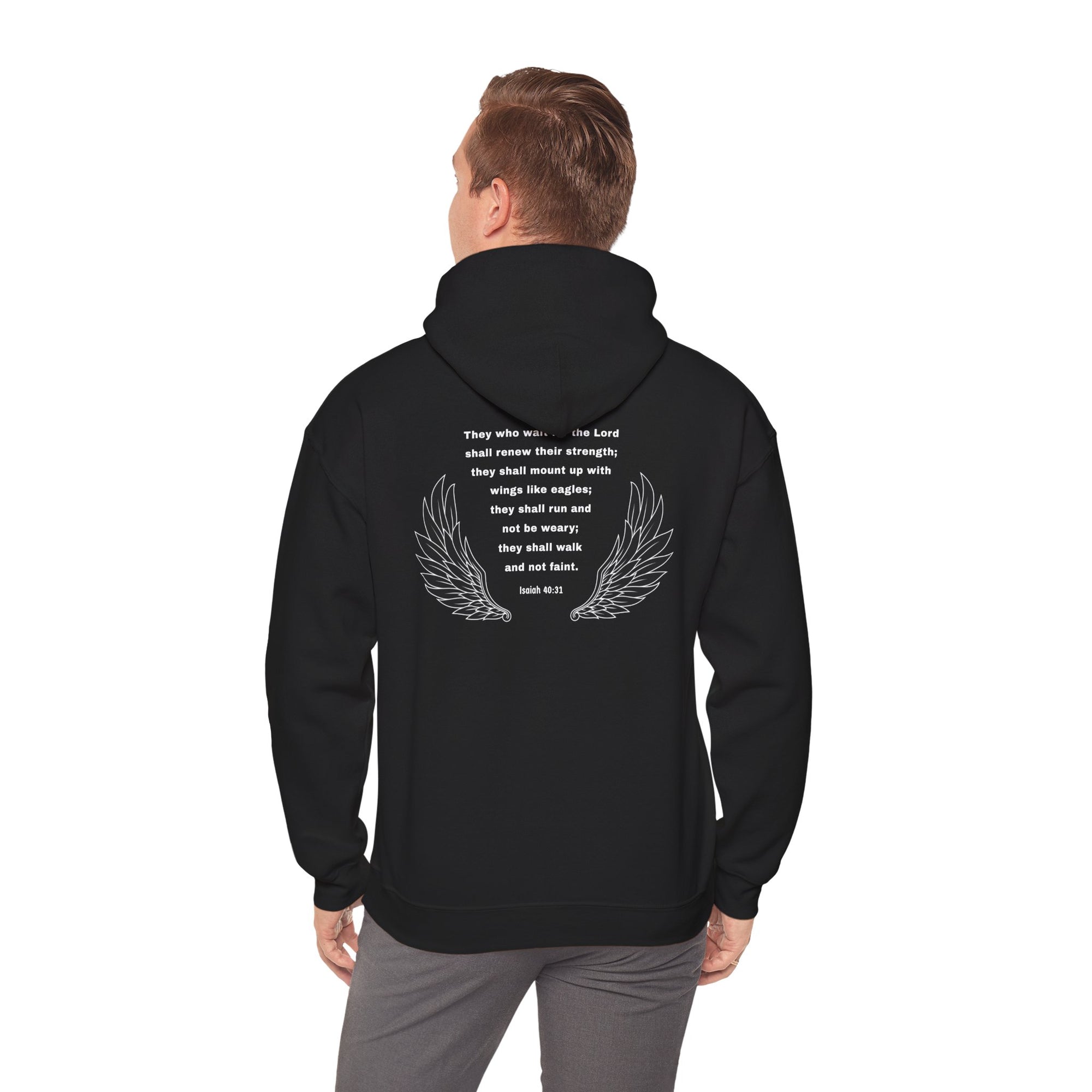 Isaiah 40:31 Gym Hoodie